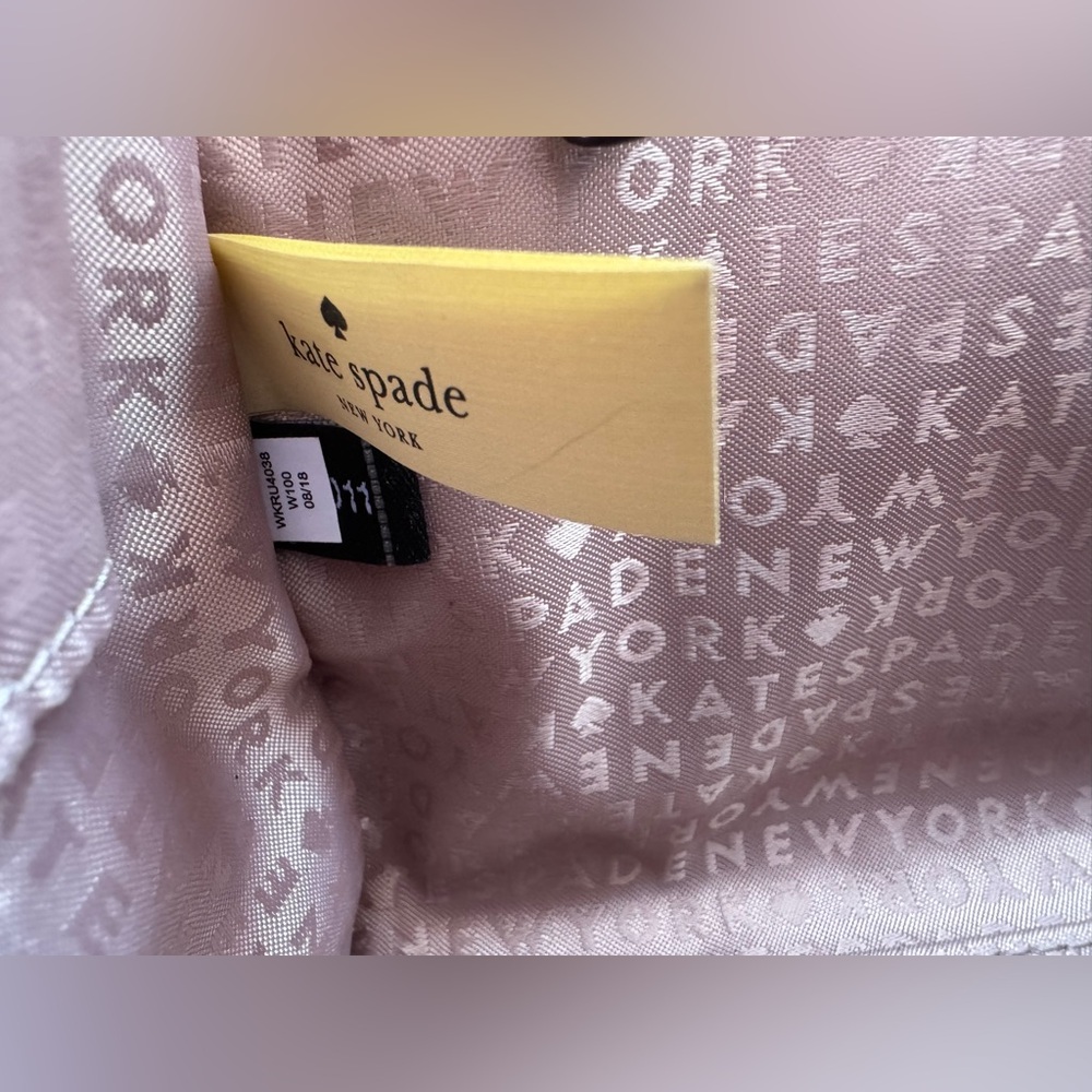 Kate Spade Croc-Embossed Satchel - Picture 13 of 13